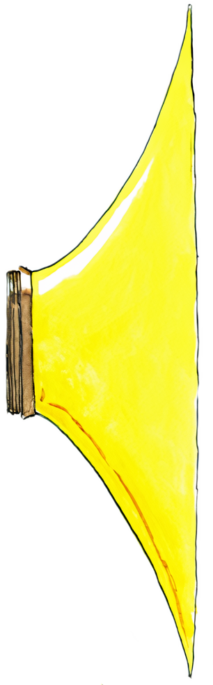 Buchstabe C plastisch gezeichnet